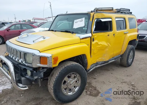 2006 Hummer H3 Suv z USA, uszkodzony, nr VIN 5GTDN136468248327